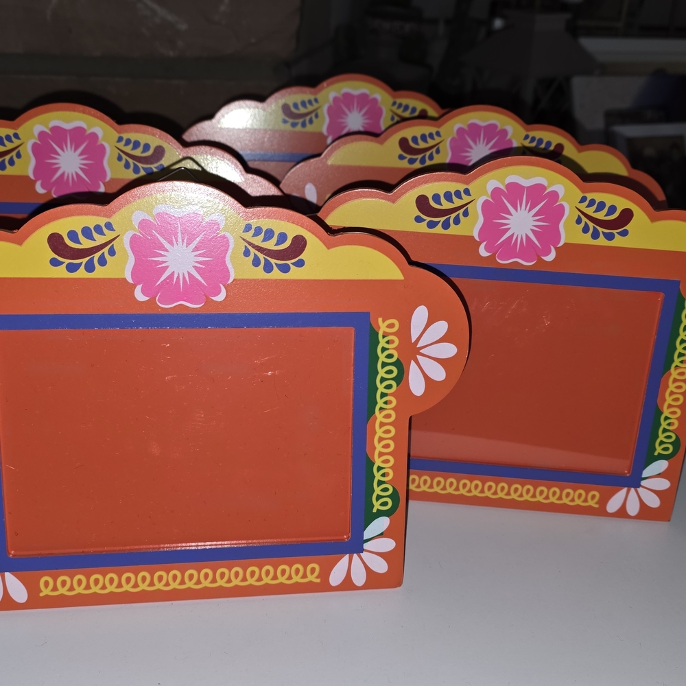 Colorful Floral Picture Frames